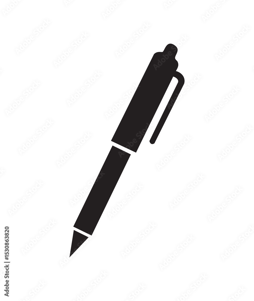 pen isolated on white background pen isolated on white background