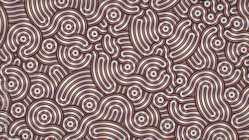 abstract shapes pattern