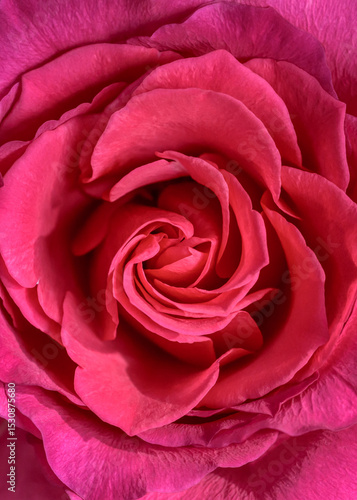 Wallpaper Mural A close up of a pink red rose Torontodigital.ca