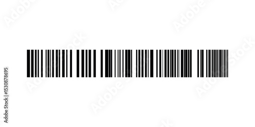 Barcode isolated on color background. Code stripes sticker. Barcode labels, customers qr code.