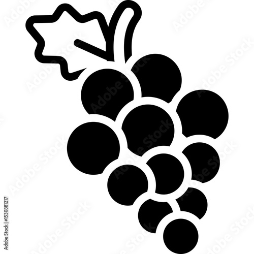 Grape glyph icon