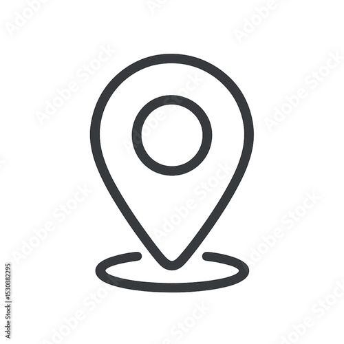 Free Download Logistics Icon Location Pin with transparent background - GFXLoad