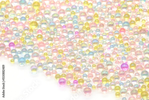 パステルでゆめかわなカワイイたくさんのつぶつぶ