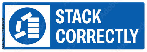 mandatory safety signs v2 uppercase text_stack correctly landscape size 1/2 a4,a3,a2,a1	

