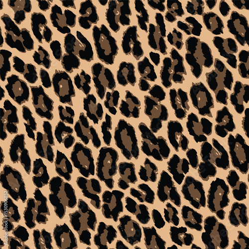 Leopard skin pattern