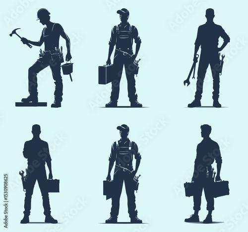 profession silhouette vector