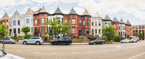  Adams Morgan Row Houses in Washington D.C.