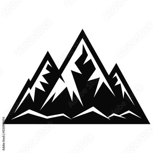 pyramid of mountains