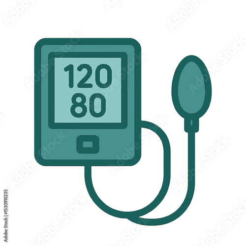 medical icon tonometer on white background vector
Vector medical icon on white background