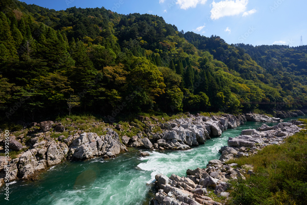 初夏の中山七里 初夏の中山七里