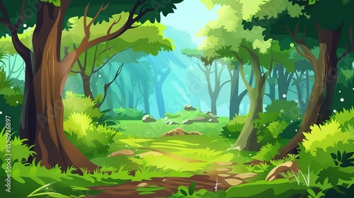 Crafting Enchantment: The Art of Anime Scene Background Design for Dynamic Storytelling