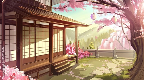 Bringing Imagination to Life: Anime Scene Background Design for Captivating Visual Storytelling