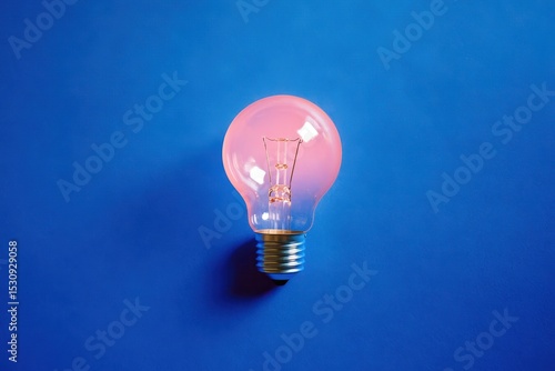 Technology Modernization. Light Bulb Idea Icon Concept for Innovative Future Success