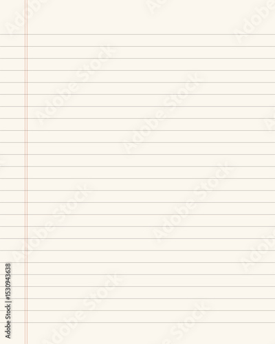 Beige Lined Paper 