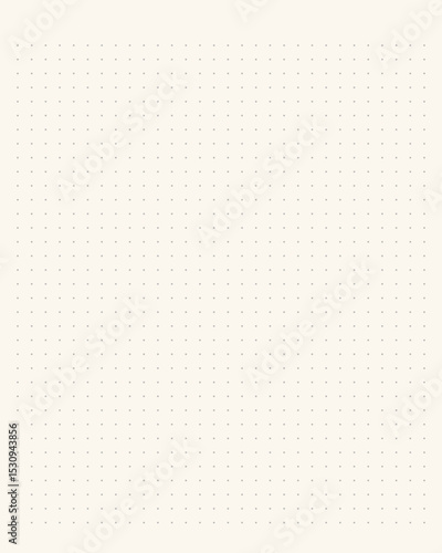 Beige Dot Grid Paper