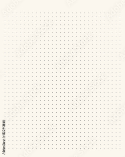 Beige Dot Grid Paper