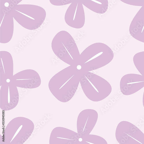 Colorful hand draw flowers seamless pattern. Can be used for fabric textile wallpaper.	
