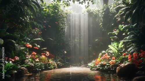 Colorful tulips in pairs, showcasing a variety of hues and elegant leaves.