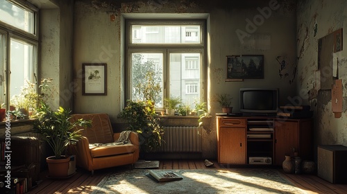 Colorful tulips in pairs, showcasing a variety of hues and elegant leaves.