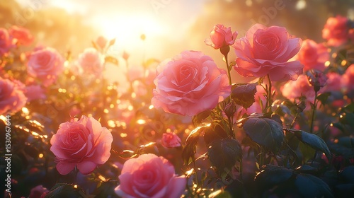 Colorful tulips in pairs, showcasing a variety of hues and elegant leaves.