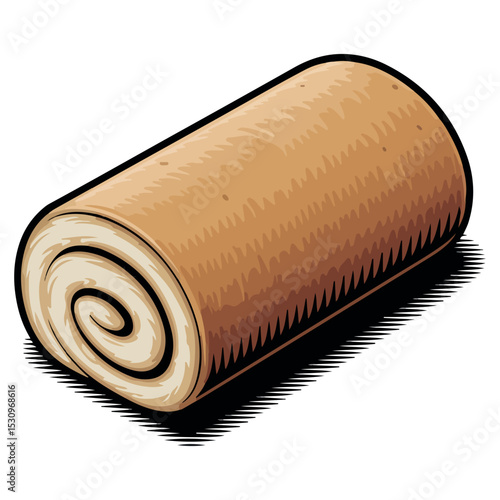 Chiko Roll vector.   Chiko Roll  vector illustration. Chiko Roll  lineart,  clipart,  Chiko Roll  black silhouette.  13.eps
