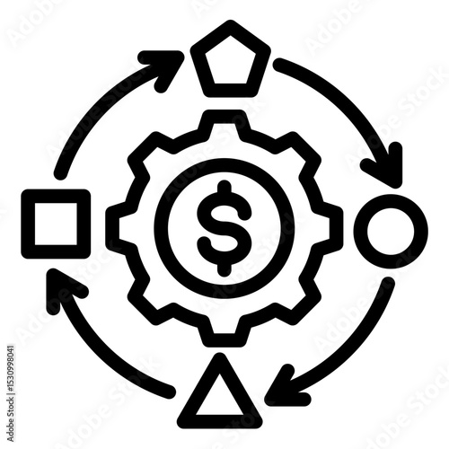 Business Model  Icon	