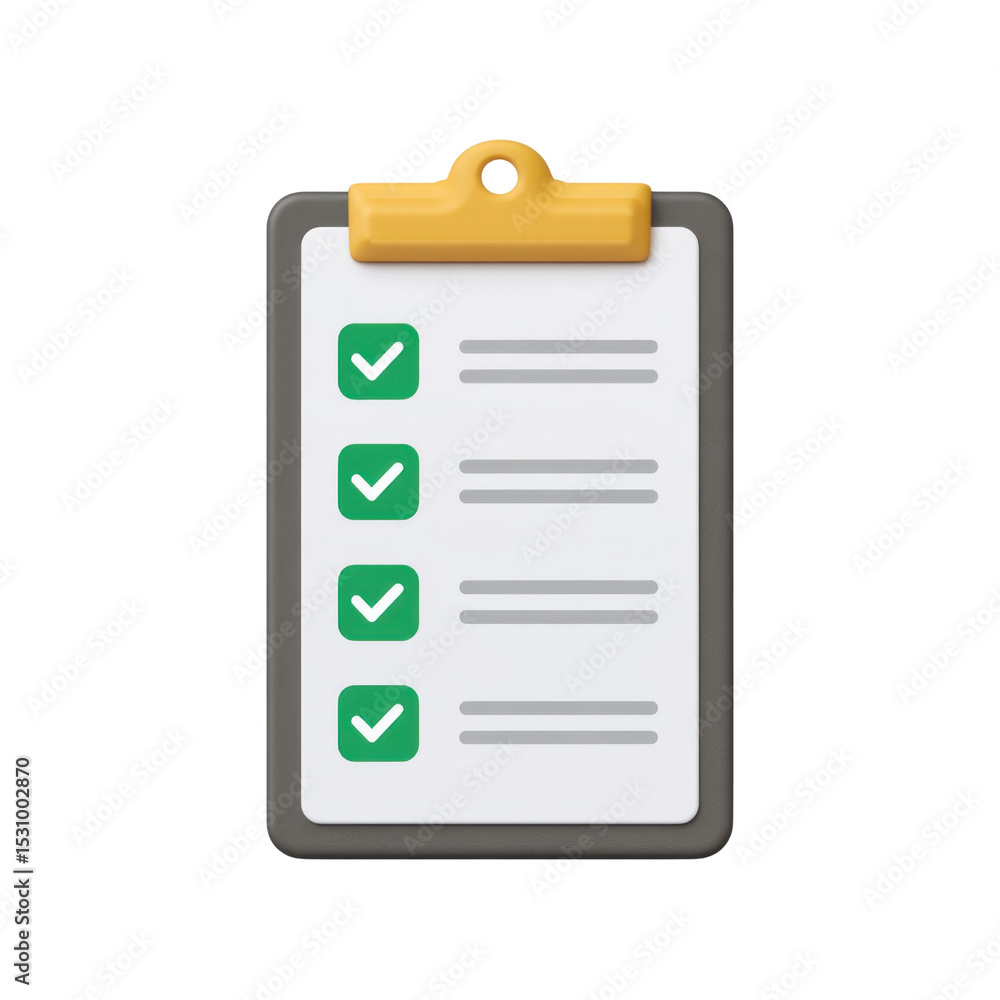 Clipboard with Checkmarks and To-Do List for Task Management and Productivity Improvement Transparent background or png Clipboard with Checkmarks and To-Do List for Task Management and Productivity Improvement Transparent background or png