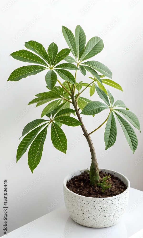 Obraz premium palm tree in a pot