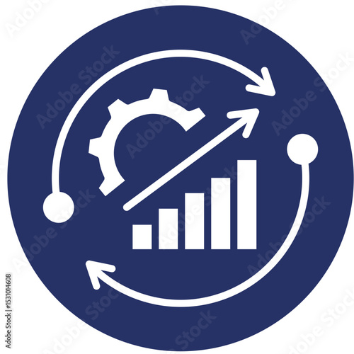 Continuous Improvement  Icon	