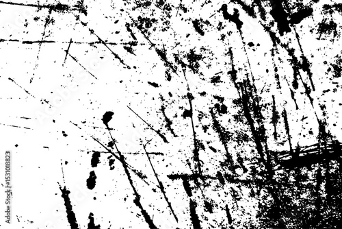 Wallpaper Mural Grunge Vector Texture Rough Black and White Distressed Surface Effect Torontodigital.ca