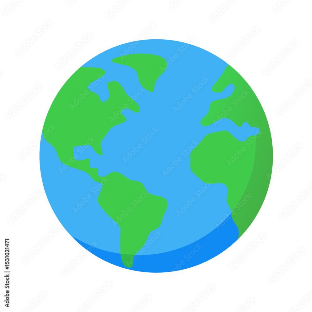 earth globe icon vector earth globe icon vector