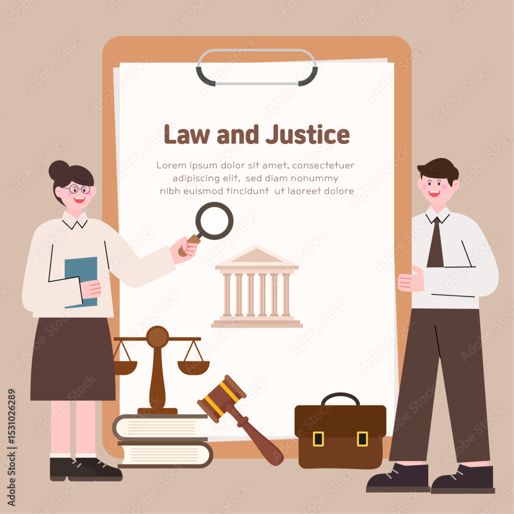 법률 일러스트 디자인 법률 일러스트 디자인
