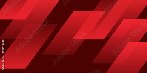 Abstract red polygon elegant background vector illustration, banner business product present eps10