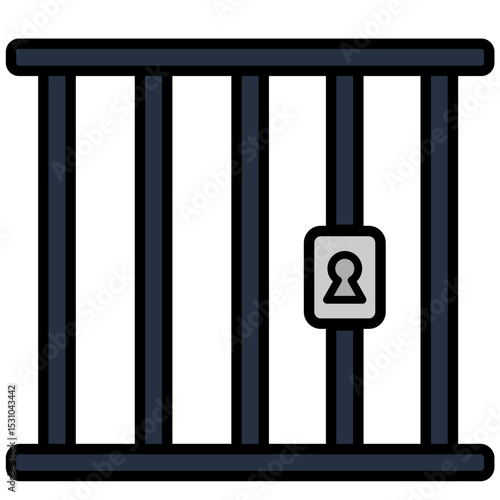 prison bars icon
