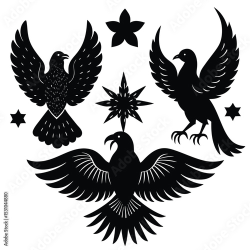 Legendary Birds Phoenix Griffin Thunderbird