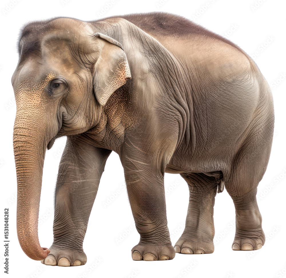 Obraz premium PNG Elephant wildlife animal mammal.