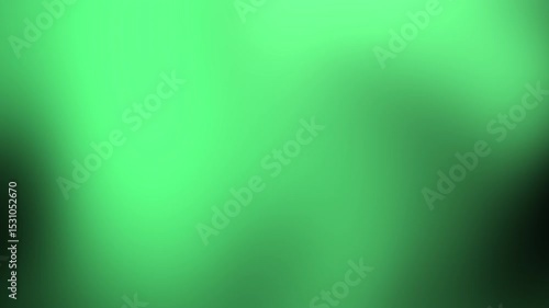 A smooth green gradient background with soft transitions between light and dark shades, abstract texture gradient motion background animation.