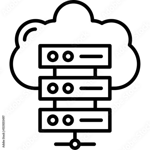 Infrastructure as a Service Icon