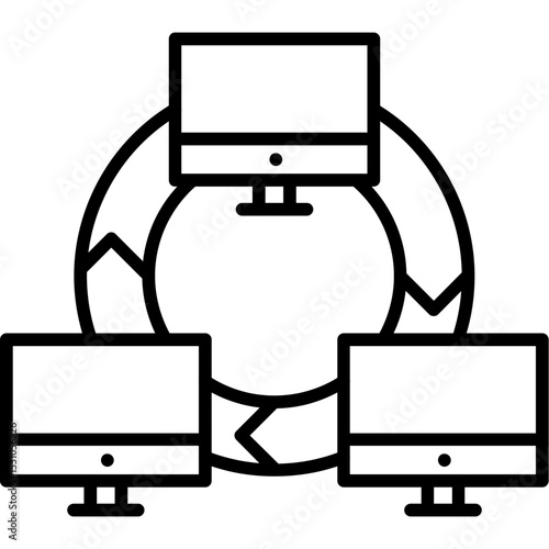 Dedicated Interconnect Icon