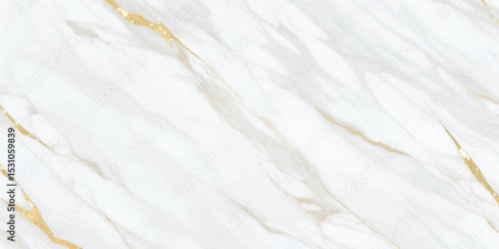 Obraz premium High-Definition Marble Texture in White with Gold Veins – Background for Creative Projects, Product Mockups, and Digital Presentations 