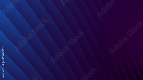 Diagonal stripes in a smooth gradient blend from deep blue to dark purple, creating a vibrant abstract background, abstract texture gradient motion background animation.