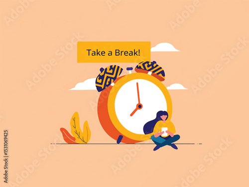 Time for a Break Relax and Recharge with a Moment of Calm