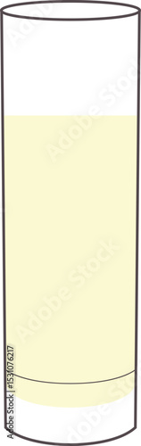 Verre tube de pastis