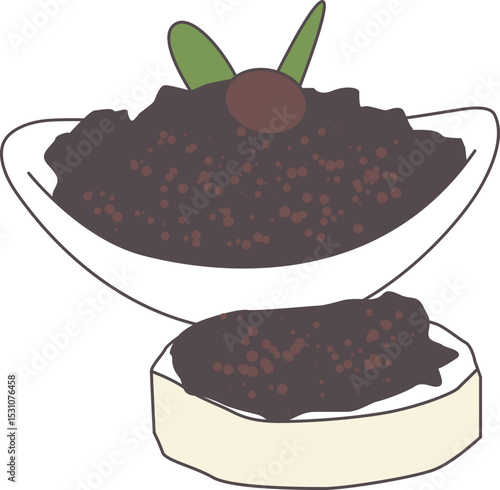 Tapenade d'olives noires