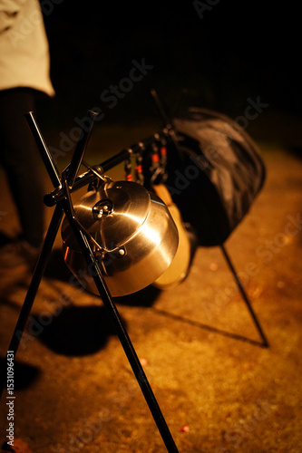 Camping cooking equipment
