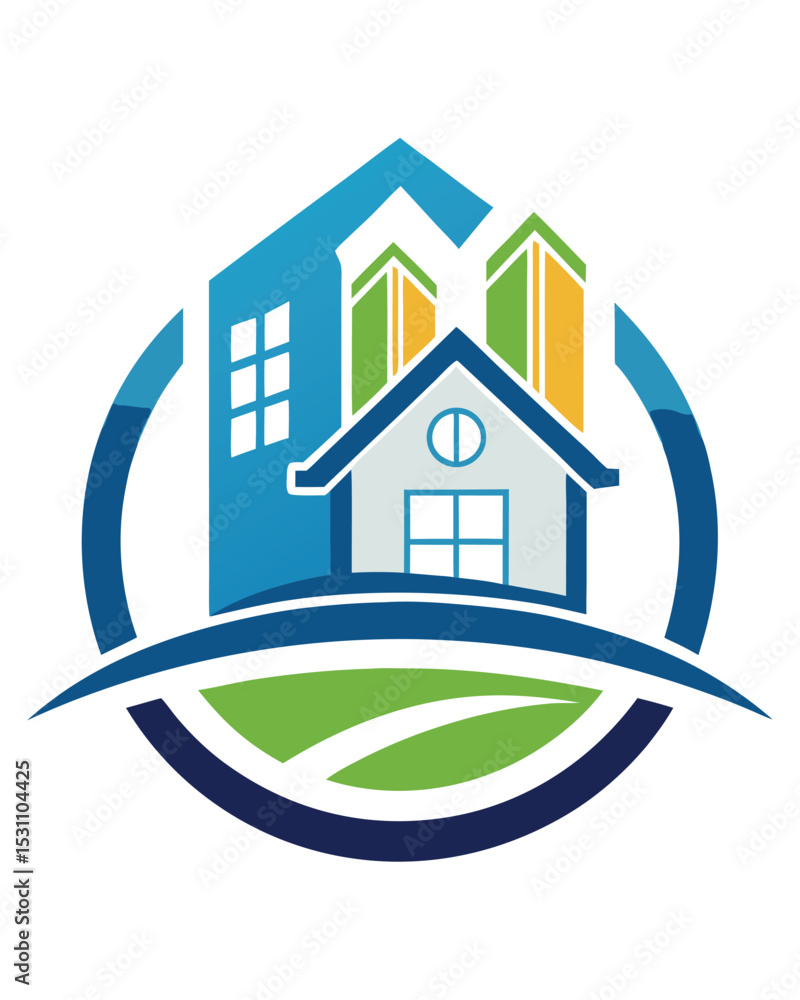 real estate, logo, house, home, building, property, architecture, residential, construction, modern, design, vector, illustration, emblem, icon, symbol, estate, green, eco, sustainable, environment, n real estate, logo, house, home, building, property, architecture, residential, construction, modern, design, vector, illustration, emblem, icon, symbol, estate, green, eco, sustainable, environment, n