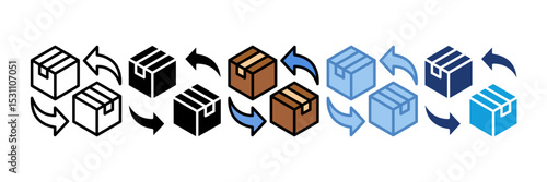 Turnover Icon Element For Design