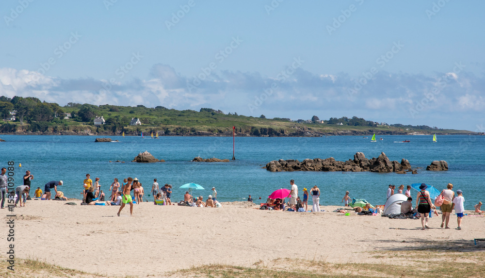 Fototapeta premium Névez, Port Manec’h, Raguénez, Névez, 29, Finistère, France