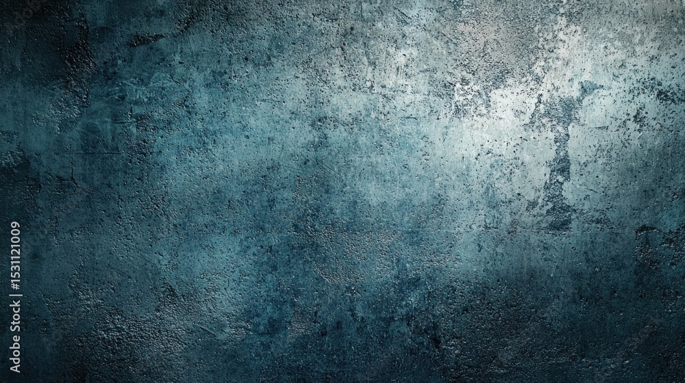 A textured, dark blue wall with a light blue and white gradient in the background. A textured, dark blue wall with a light blue and white gradient in the background.
