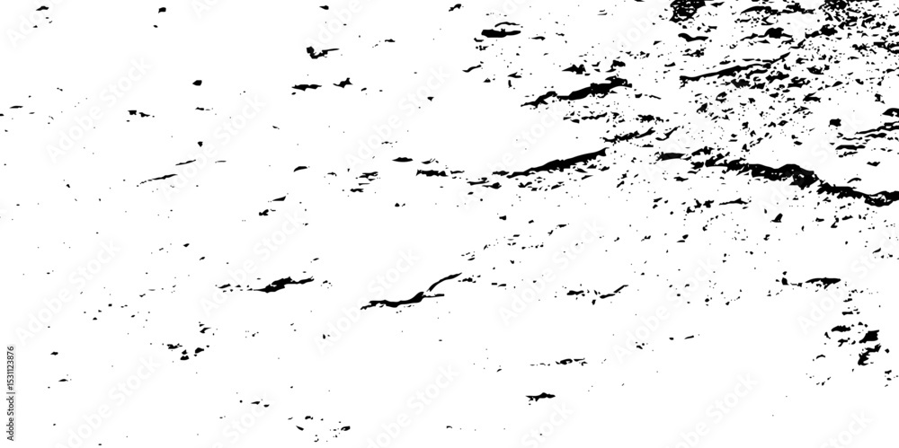 Obraz premium Black grunge abstract dirty background. Dust and scratches on a white background. Distressed Rough Black cracked wall slate texture wall grunge backdrop rough background.